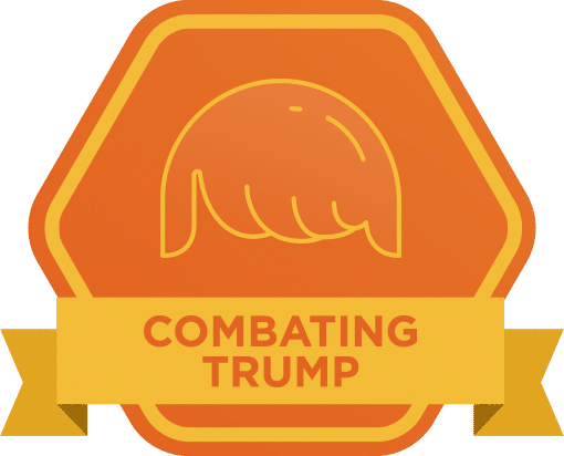Combating Trump